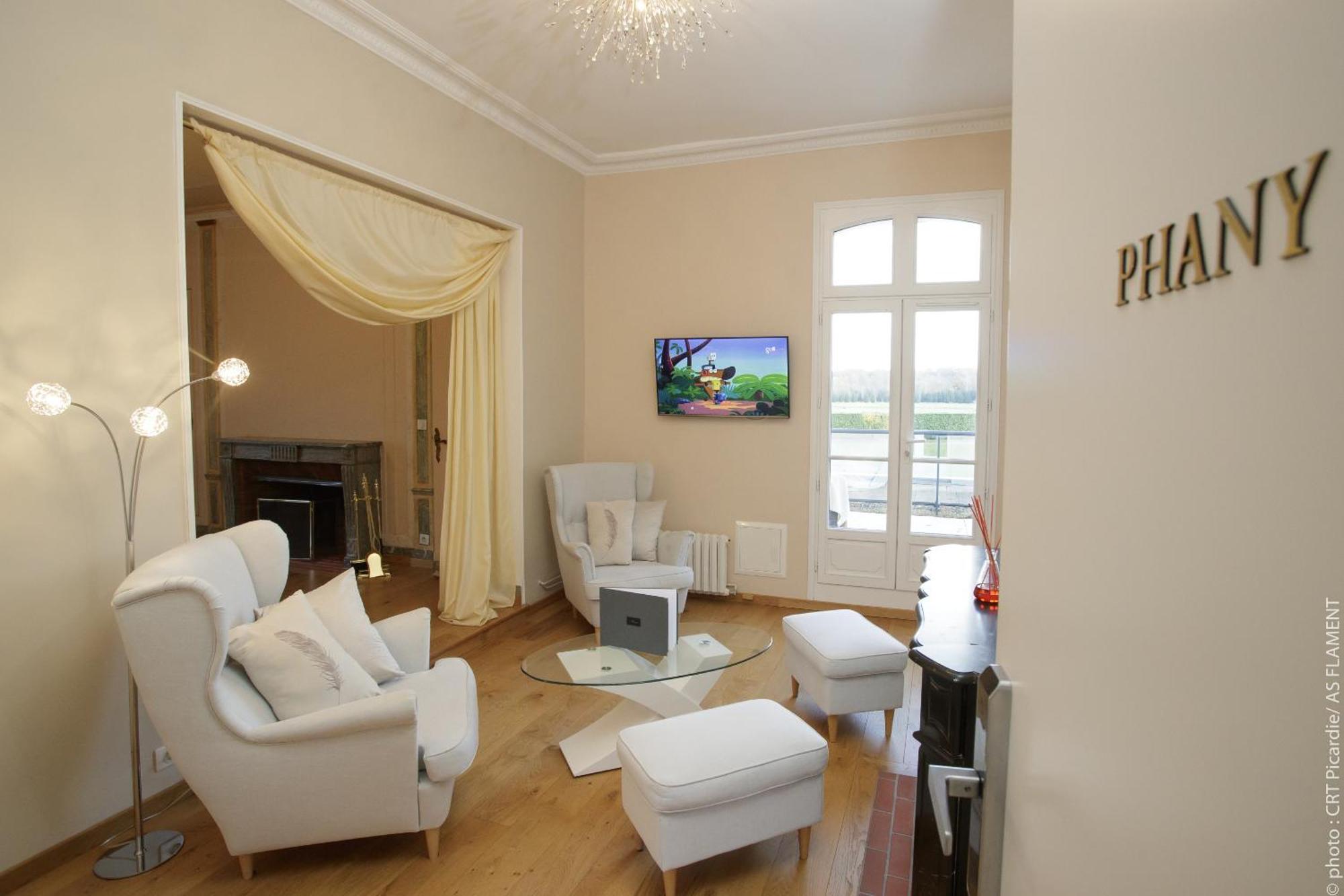 Chateau De Breuil Bed & Breakfast Bruyeres-et-Montberault ห้อง รูปภาพ