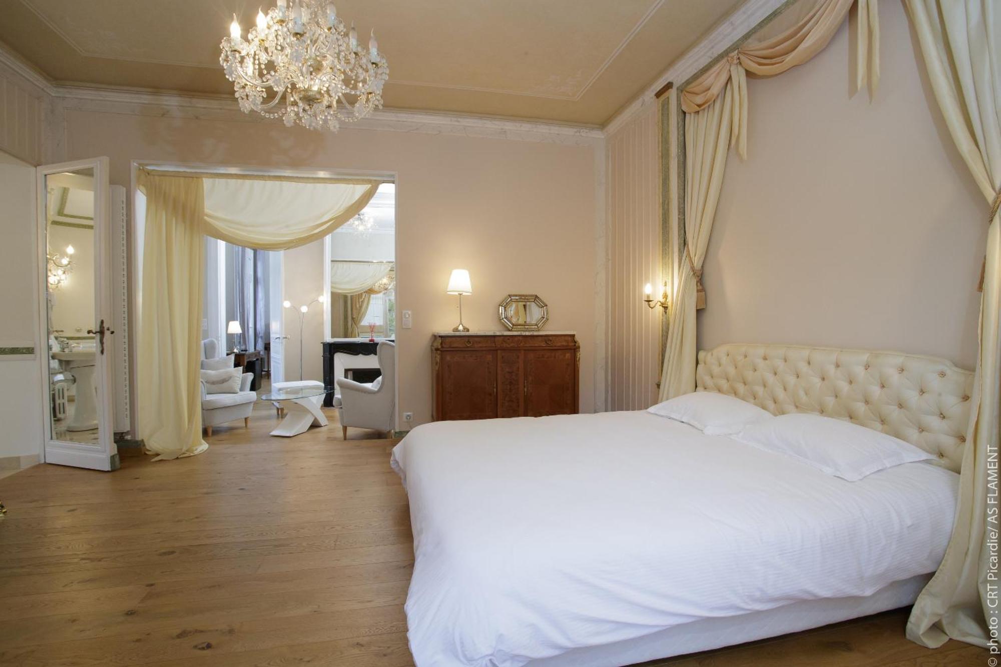 Chateau De Breuil Bed & Breakfast Bruyeres-et-Montberault ห้อง รูปภาพ