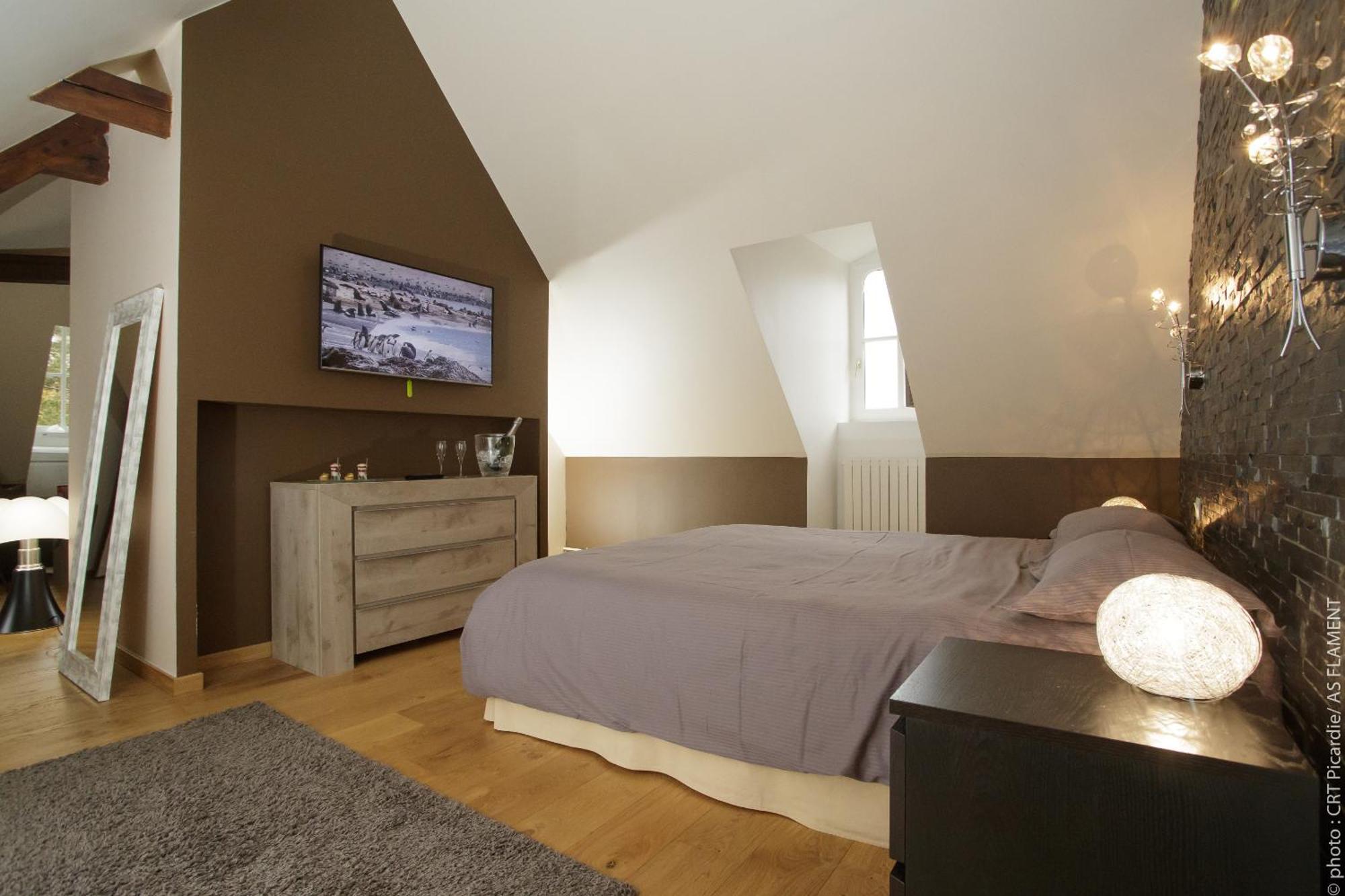 Chateau De Breuil Bed & Breakfast Bruyeres-et-Montberault ห้อง รูปภาพ